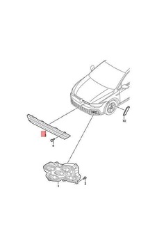 Volkswagen Golf 8 2020 Yılında Çıkan Kasa Panjur Farı Sağ Oem No: 5h0941654f