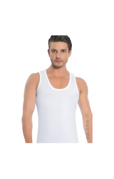 İki Yıldız Erkek Penye Atlet 3'lü Paket 02 Beyaz İki Yıldız Erkek Penye Atlet 3'lü Paket 02 Beyaz