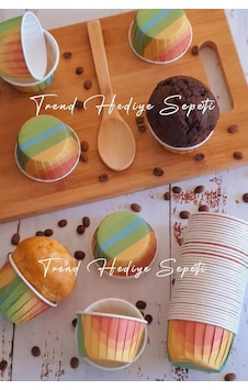 Trend Hediye Sepeti 50'li Gökkuşağı Muffin Kek Kalıbı, Kek Kapsülü Cupcake Kalıbı, Airfryer Uyumlu Sku: Smg8690010530844 Açık Gri Trend Hediye Sepeti 50'li Gökkuşağı Muffin Kek Kalıbı, Kek Kapsülü Cupcake Kalıbı, Airfryer Uyumlu Sku: Smg8690010530844 Açık Gri