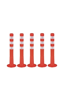 Lorex Lr-0125 75 CM Şerit Ayırıcı İleri Trafik Delinatör - 5'li Lorex Lr-0125 75 CM Şerit Ayırıcı İleri Trafik Delinatör - 5'li