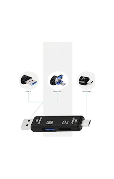 2.0 Type-c Usb Mikro Usb Tf Sd Kart Okuyucu 5li Kart Okuyucu Usb-sd Çevirici Çoklu Dönüştürücü 2.0 Type-c Usb Mikro Usb Tf Sd Kart Okuyucu 5li Kart Okuyucu Usb-sd Çevirici Çoklu Dönüştürücü