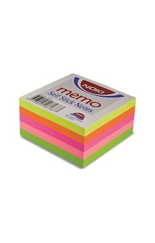 Noki Memo 75 X 75Mm Neon Küp Yapışkanlı Not Kağıdı 400 Yaprak Noki Memo 75 X 75Mm Neon Küp Yapışkanlı Not Kağıdı 400 Yaprak