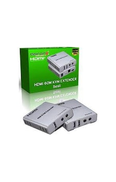 Apronx Apx-120m Cat5e-cat6 120 Metre 4k Kvm Hdmı Extender Beyaz - Siyah