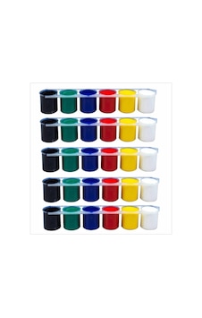 5 Adet 6lı 25 Ml Akrilik Boya Renkli