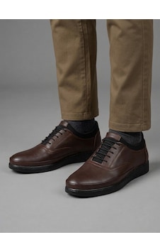 Beren Erkek Kahverengi Hakiki Deri İç Ortopedik Taban Bağcıklı Casual Günlük Sneaker Ayakkabı Beren Erkek Kahverengi Hakiki Deri İç Ortopedik Taban Bağcıklı Casual Günlük Sneaker Ayakkabı