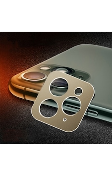 Ally Apple Uyumlu iPhone 11 Pro - 11 Pro Max 3D Metal Kamera Koruyucu Altın Ally Apple Uyumlu iPhone 11 Pro - 11 Pro Max 3D Metal Kamera Koruyucu Altın