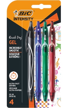 Bic Gelocity Hızlı Kuruyan Jel Kalem 4'lü Set Çok Renkli