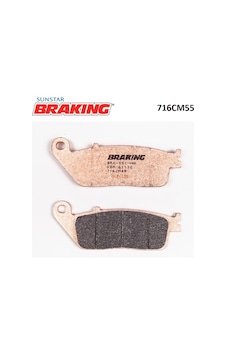 Kymco Grand Dınk 125 2014 Braking Sinterli Fren Balatası 716cm55 Kymco Grand Dınk 125 2014 Braking Sinterli Fren Balatası 716cm55
