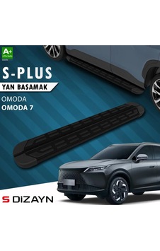 S-dizayn Omoda Omoda7 S-plus Siyah Yan Basamak 183 Cm 2025 Üzeri A+ Kalite