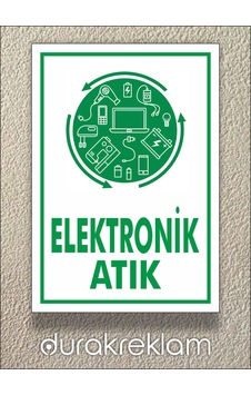 Elektronik Atık Tabelası