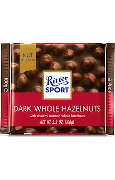 Ritter Sport Dark Whole Hazelnuts 100 G Ritter Sport Dark Whole Hazelnuts 100 G