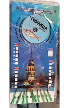 Çapari İstavrit Kolay Açılır 10 İğne - Renk 01 0.15 0.30mm Çapari İstavrit Kolay Açılır 10 İğne - Renk 01 0.15 0.30mm