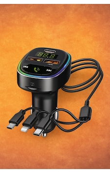 G15 Siyah Fm Transmitter Araç Şarj Cihazı 18w Hızlı Şarj - Usb/type-c/tf Kart Destekli Diğer G15 Siyah Fm Transmitter Araç Şarj Cihazı 18w Hızlı Şarj - Usb/type-c/tf Kart Destekli Diğer