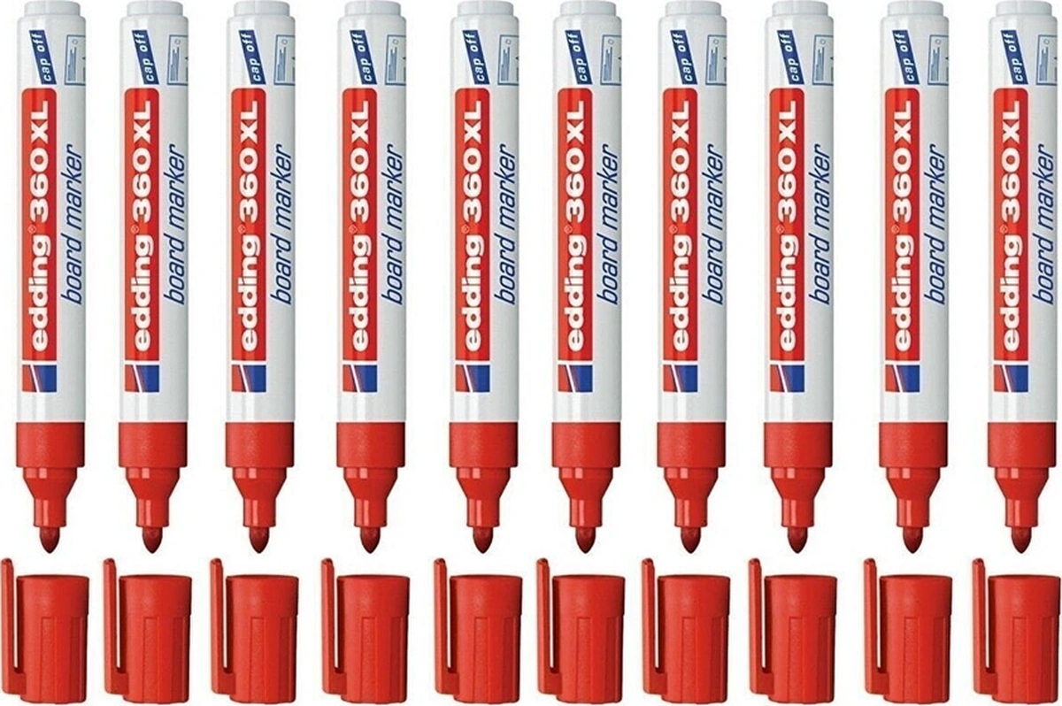 Tahta Kalemi 10 Lu E-260 Kırmızı Tahta Kalemi 10 Lu E-260 Kırmızı