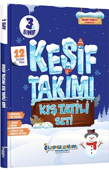 İlkokulluyum 2026 3. Sınıf Keşif Takımı Kış Tatili Seti