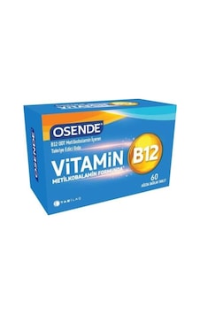 Osende Vitamin B12 60 Tablet Eko Paket Osende Vitamin B12 60 Tablet Eko Paket