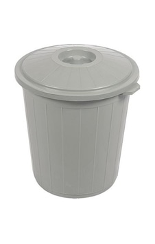 Şeylişeyler Kapaklı Çöp Kovası 90 Litre Gri Şeylişeyler Kapaklı Çöp Kovası 90 Litre Gri
