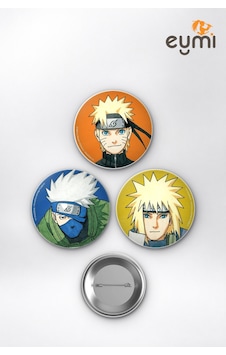 Naruto & Hokage Efsaneleri Kakashi Minato Çanta Süsü Rozet İğneli Buton Rozet Seti 58 Mm 3'lü Çok Renkli Naruto & Hokage Efsaneleri Kakashi Minato Çanta Süsü Rozet İğneli Buton Rozet Seti 58 Mm 3'lü Çok Renkli