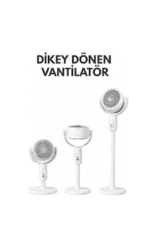 Tek F1 Dikey Dönebilen Vantilatör Najmaddin