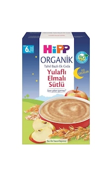 Organik İyi Geceler Sütlü Yulaflı Elmalı Tahıl Bazlı Ek Gıda 250 Gr Organik İyi Geceler Sütlü Yulaflı Elmalı Tahıl Bazlı Ek Gıda 250 Gr
