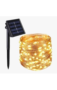 Solar Güneş Enerjili 200 Led Li Peri Işık Zinciri Çok Renkli Solar Güneş Enerjili 200 Led Li Peri Işık Zinciri Çok Renkli