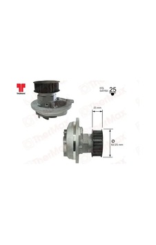 Devirdaim Pompasi Astra F/vectra A 1.6/1.8/2.0 C18nz/c20ne 89-03 Thermax 1334054/ 90444123 Chevrolet, Opel T01.172 Devirdaim Pompasi Astra F/vectra A 1.6/1.8/2.0 C18nz/c20ne 89-03 Thermax 1334054/ 90444123 Chevrolet, Opel T01.172