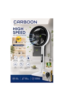 Carboon 1683h Elektirkli 80w Vantilatör Carboon 1683h Elektirkli 80w Vantilatör