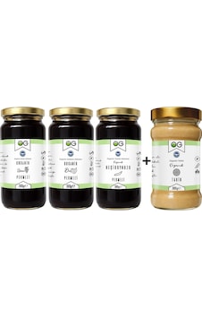 OG natural Organik Pekmez 3 x 300 G + Organik Tahin 300 G OG natural Organik Pekmez 3 x 300 G + Organik Tahin 300 G
