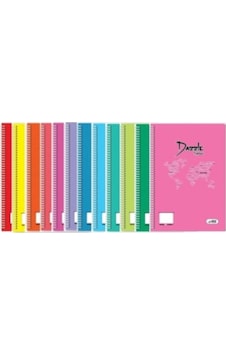 96 Yp Spralli Çizgili Pp Kapak Defter A4 Boy 1 Adet 96 Yp Spralli Çizgili Pp Kapak Defter A4 Boy 1 Adet