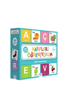 Harfleri Öğreniyorum Eğitici Set Harfleri Öğreniyorum Eğitici Set