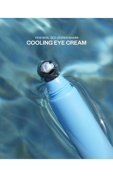 Coolıng Eye Cream Göz Kafein Ve Ginseng Göz Altı Morluk Ve Şişlik Soğutucu Metal Aplikatör 20ml