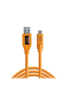 Tether Tools CUC3215-ORG 4.6m USB Kablosu (USB-C - USB 3.0) Tether Tools CUC3215-ORG 4.6m USB Kablosu (USB-C - USB 3.0)