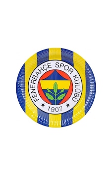 Fenerbahçe Karton Tabak 23cm 8li 0 - 99 Fenerbahçe Karton Tabak 23cm 8li 0 - 99