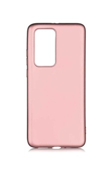 Huawei P40 Pro Kılıf Zore Premier Silikon Kapak Rose Gold Huawei P40 Pro Kılıf Zore Premier Silikon Kapak Rose Gold