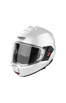 Nolan N120.1 Classic N-Com Modüler Çene Açılır Kask Beyaz