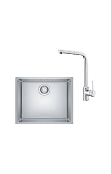 Franke Maris Mrx 110-50 Eviye + Sırıus Doccıa Krom Armatür Franke Maris Mrx 110-50 Eviye + Sırıus Doccıa Krom Armatür