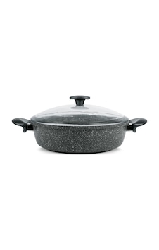 Thermoad Karnıyarık 30 CM Love Tencere Gri Thermoad Karnıyarık 30 CM Love Tencere Gri