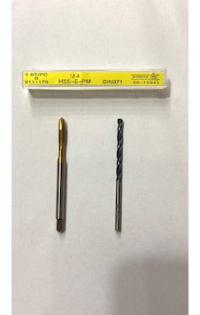 M4 Titan Kaplı Düz Kılavuz 3.3 MM Hss Matkap Ucu M4 Titan Kaplı Düz Kılavuz 3.3 MM Hss Matkap Ucu