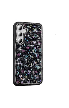 Nihcase Samsung Uyumlu Galaxy S24 Fe Kılıf Azra Taşlı Simli Kapak Nihcase Samsung Uyumlu Galaxy S24 Fe Kılıf Azra Taşlı Simli Kapak
