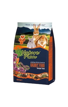 Nature Plan Tavşan Yemi 800 Gr x 5 Adet