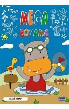 Mega Boyama-mavi Kitap Mega Boyama-mavi Kitap