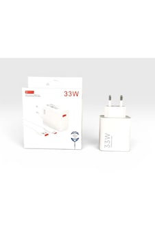 Wi 33w Type-c Kablolu Turbo Ev Tipi Şarj Aleti Beyaz