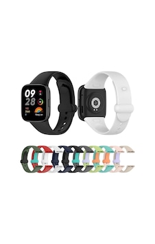 Newface Xiaomi Redmi Watch 3 Origin Silikon Kordon - Siyah Newface Xiaomi Redmi Watch 3 Origin Silikon Kordon - Siyah