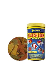 Tropical Goldfish Colour Flakes Japon Balıkları İçin Pul Balık Yemi 100 ML Tropical Goldfish Colour Flakes Japon Balıkları İçin Pul Balık Yemi 100 ML