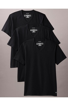 Calvin Klein Erkek Marka Logolu Günlük Kullanıma Uygun Siyah T-shirt Lv00nb4186 Ub1