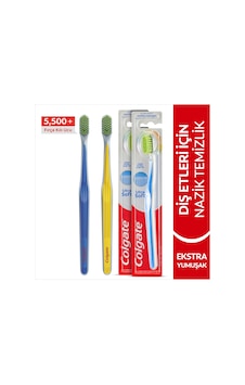 Colgate Ultra Soft Diş Etleri İçin Nazik Temizlik Diş Fırçası 2'li Colgate Ultra Soft Diş Etleri İçin Nazik Temizlik Diş Fırçası 2'li