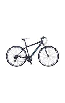 Salcano City Life 24s V 28 Jant Full Shimano 24 Vites-18" Şehir ve Gezi Bisikleti Siyah-Mavi