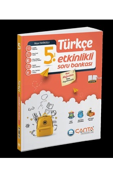 Çanta Yayınları 5.sınıf Türkçe Etkinlikli Kazanım Soru Bankası Çanta Yayınları 5.sınıf Türkçe Etkinlikli Kazanım Soru Bankası