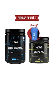 Dna Nutrition Fitness Paketi - 2 Creatine 500 G + Big Pmp Pre-workout 240 G Dna Nutrition Fitness Paketi - 2 Creatine 500 G + Big Pmp Pre-workout 240 G