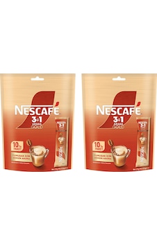 Nescafe Gold 3in1 Yumuşak İçim 17,5 Gr 10 Lu X 2 Adet Çözünebilir Nescafe Gold 3in1 Yumuşak İçim 17,5 Gr 10 Lu X 2 Adet Çözünebilir